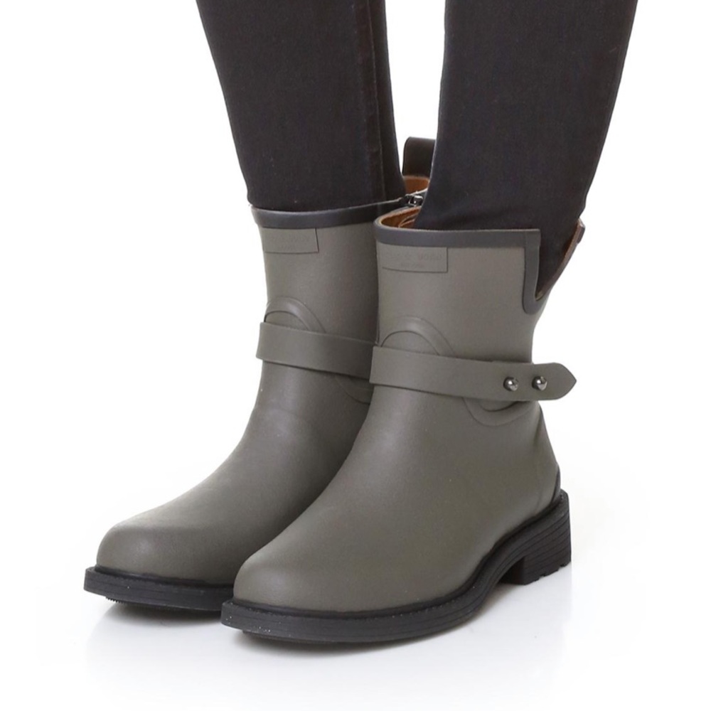 rag & bone moto rubber rain boots